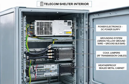 Tower company shelter